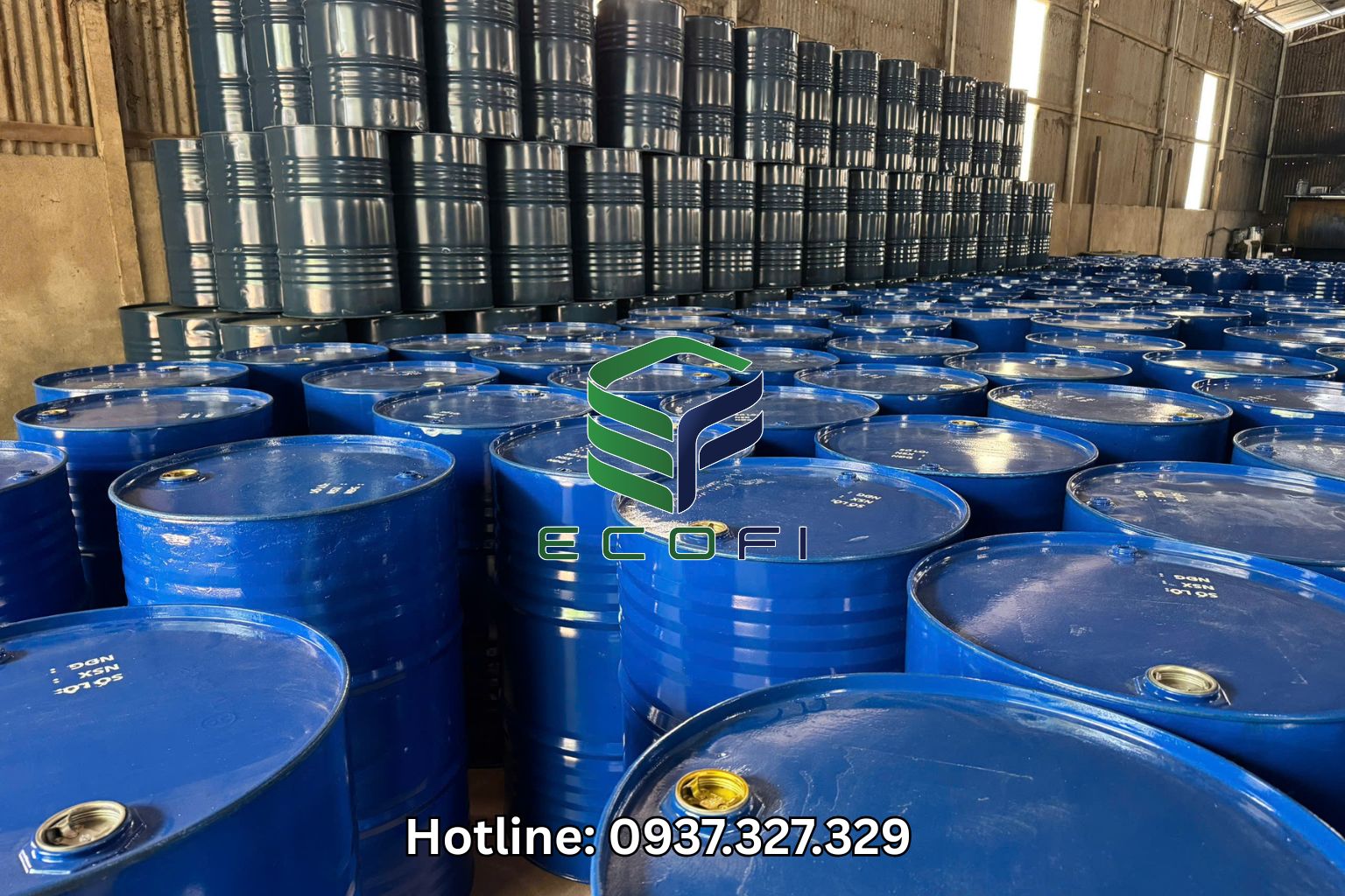 thùng phuy sắt 200L